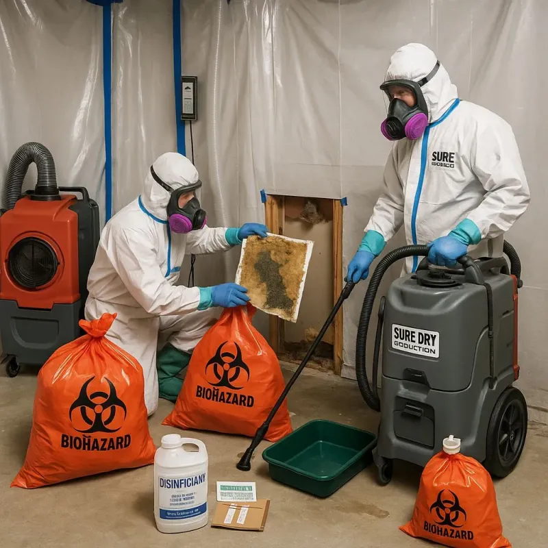 Contaminated Water Handling Protocols process in Salineville, OH